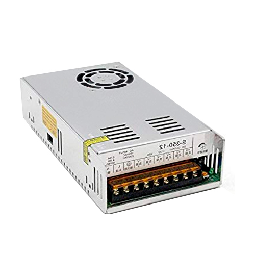 Fuente metálica 12V 30A con cooler